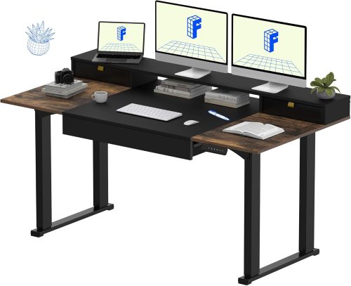 フレキシスポット(Flexispot) 電動昇降式デスク F2