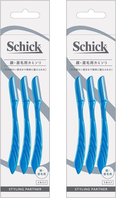 シック(Schick) 顔・眉毛用 カミソリ