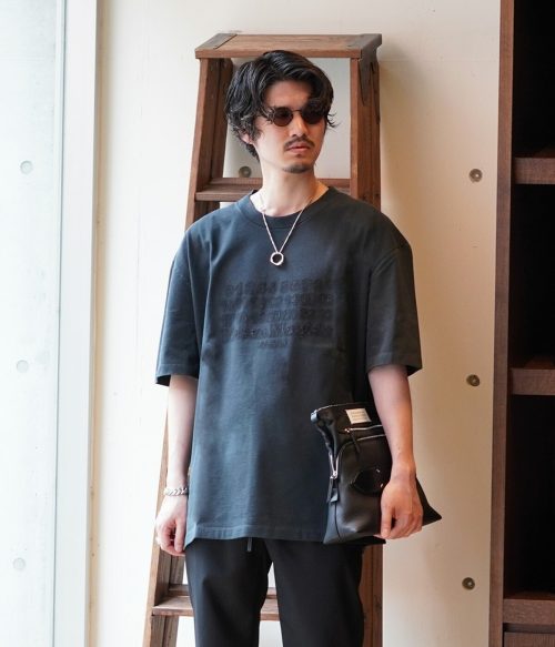 メゾン・マルジェラ(Maison Margiela) エンブロイダーロゴ Tシャツ