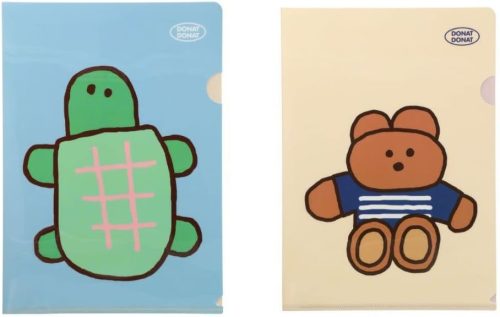 マークス(MARK’S) ドナットドナット A4 クリアファイル BRB-FIL02-A