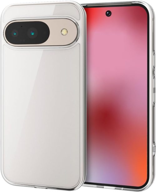 エレコム(ELECOM) Google Pixel 9/9 Pro ハイブリッドケース シルキークリア PM-P242HVCK