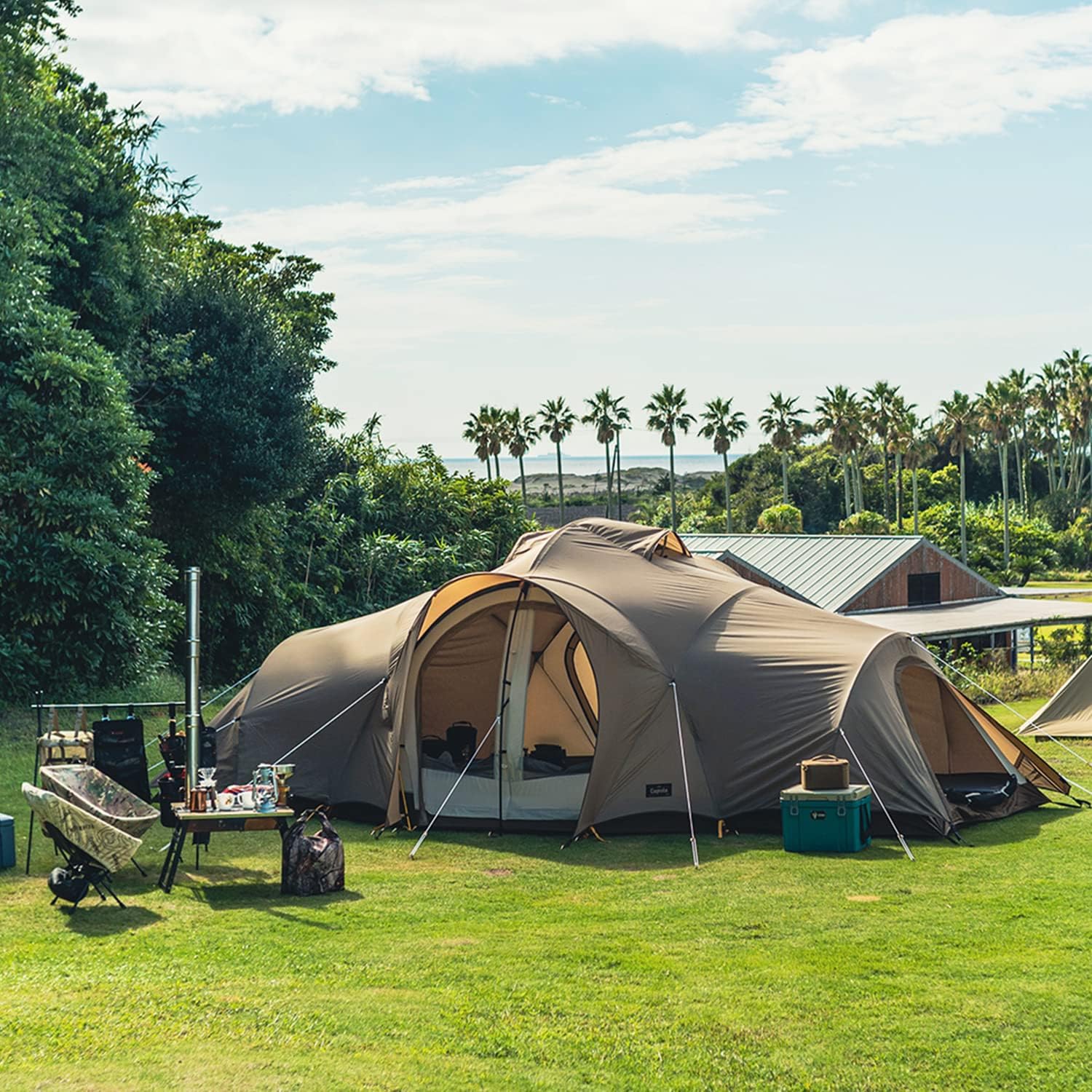 小川テントTierraⅡ キャンプテント オリーブグリーン 小川テントTierraⅡ キャンプテント オリーブグリーン 小川テント