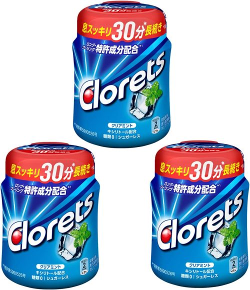 モンデリーズ・ジャパン クロレッツ XP クリアミントボトル