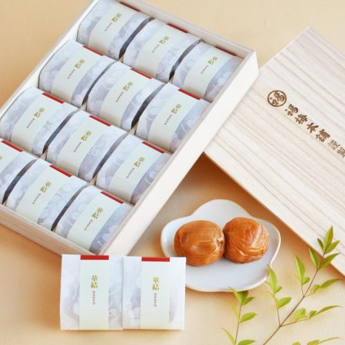 福梅本舗(FUKUUME HOMPO) 特選紀州南高梅 華結 12粒入 まろやか梅&あまみつ梅セット