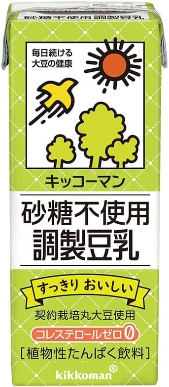 キッコーマン 砂糖不使用 調製豆乳