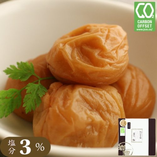 トノハタ(TONOHATA) 特選 紀州南高梅 さらり 塩分 3% うす塩味 800g