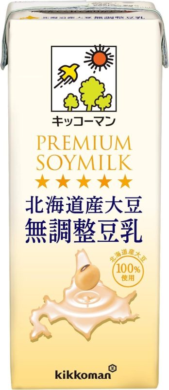 キッコーマン 北海道産大豆 無調整豆乳