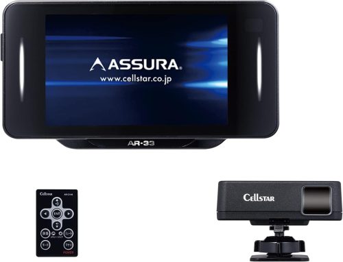 セルスター(CELLSTAR) レーザー光対応&GPSレーダー探知機 ASSURA AR-33