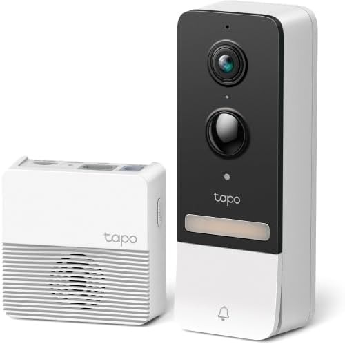 TP-Link カメラ付きスマートドアホンキット Tapo D230S1