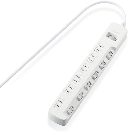 エレコム(ELECOM) 省エネタップ ホワイト T-E7A-2620WH
