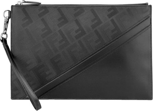 フェンディ(FENDI) シャドー ダイアゴナル クラッチバッグ