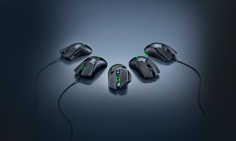 ✨人気✨スリップテープ ゲーミング マウス用 カバー オシャレ シール 水色