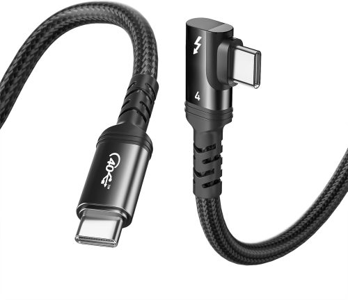 chiatep Thunderbolt 4 ケーブル L字型 1m 240W急速充電