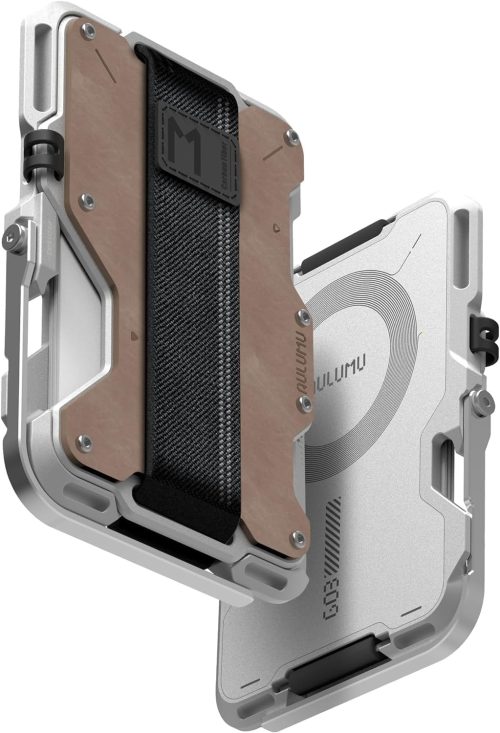 Aulumu レザーメタルカードケース MagSafe対応 G03