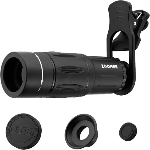 MSソリューションズ ZOOMEE スマホ望遠レンズ LN-SMTL01BK