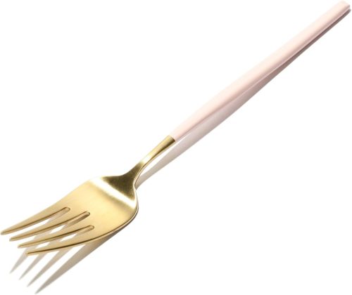 Francfranc ディナーフォーク ゴールド×ピンク