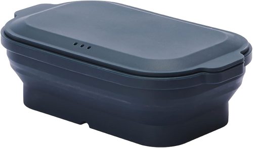 トーン(tone) フタがお皿になるシリコンスチーマー角型 SG-05