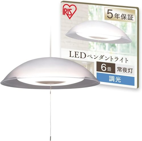 アイリスオーヤマ(IRIS OHYAMA) ペンダントライト 洋風 6畳 PLM6D-YA
