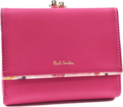 ポールスミス(Paul Smith) ぺタルプリントトリム 2つ折り財布