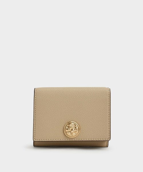 チャールズ&キース(CHARLES&KEITH) ブレアメタリックアクセント ショートウォレット