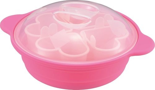 川崎合成樹脂 シリコーンハートスチームパン