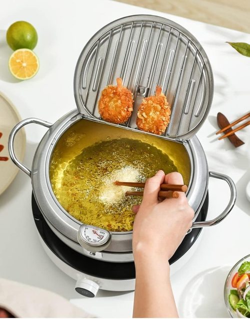 美吉 蓋付天ぷら鍋