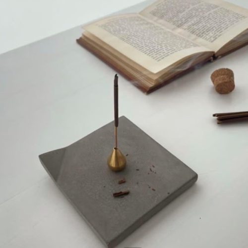 アートオブブラック(ART OF BLACK) fold セメント インセンスホルダー お香立て incenseholder-03023