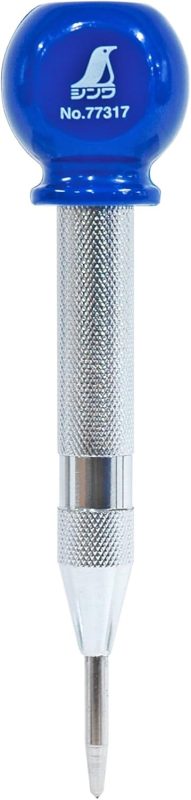 シンワ測定 オートポンチ Ｍ 転がり防止グリップ付 77317