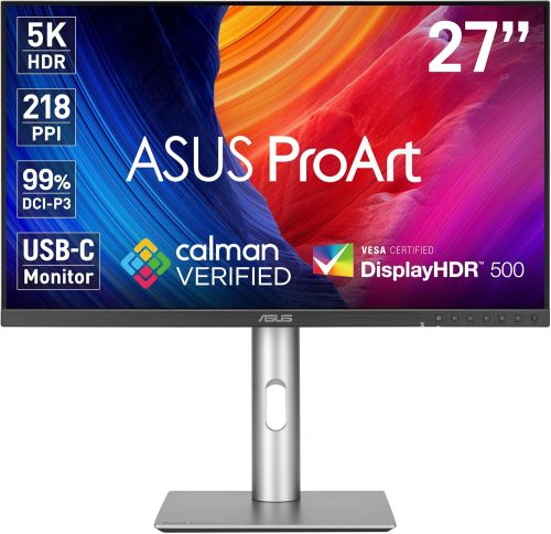 エイスース(ASUS) ProArt Display 5K プロフェッショナル モニター PA27JCV