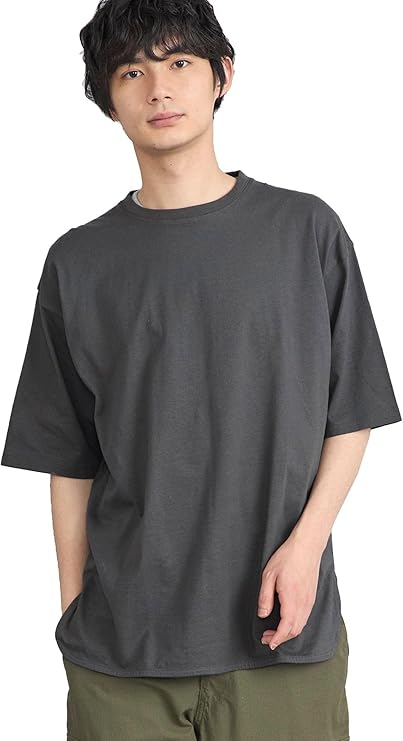 コーエン(coen) レイヤードラウンドヘムTシャツ