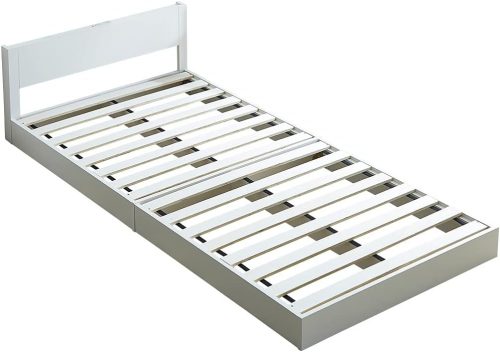 ネルコンシェルジュ(neruco) ローゼ 棚付きローベッド 14012334