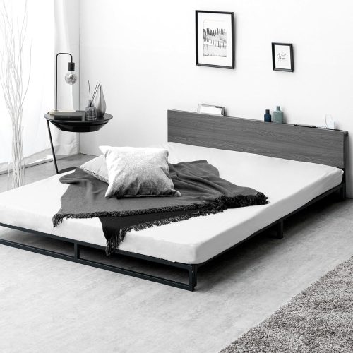 タンスのゲン スチールローベッド ロボット掃除機対応 17620019