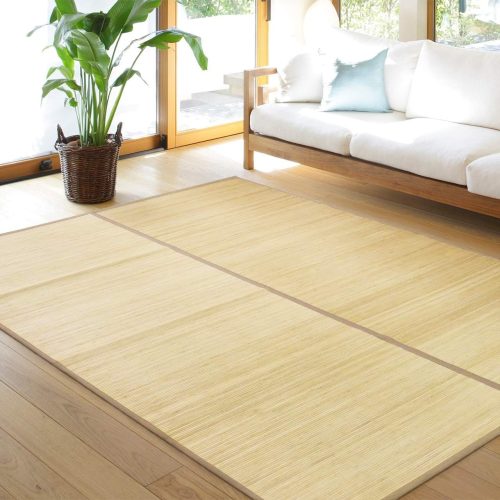 萩原(HAGIHARA) 竹ラグ 葉月