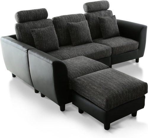 ロウヤ(LOWYA) 3人掛けカウチソファ ハイバックソファ F206_G1265_3000G3