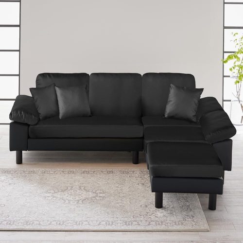 アイリスオーヤマ(IRIS OHYAMA) 3人掛けカウチソファ WOC-3S