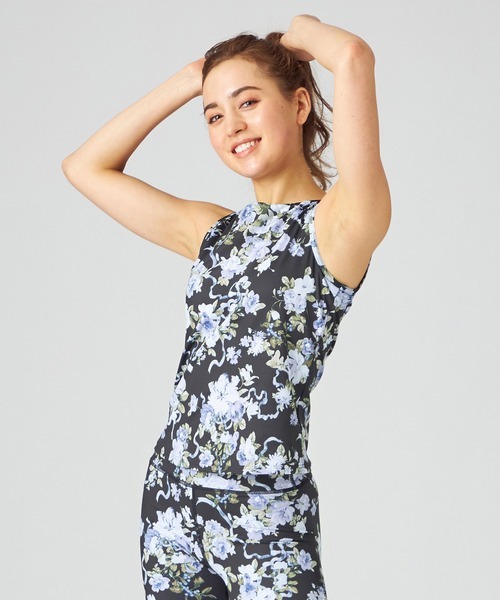 チャコット(Chacott) ホリデーフラワープリントトップ 1201