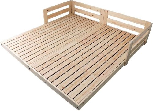 ネルコンシェルジュ(neruco) 国産檜すのこローベッド 4591067