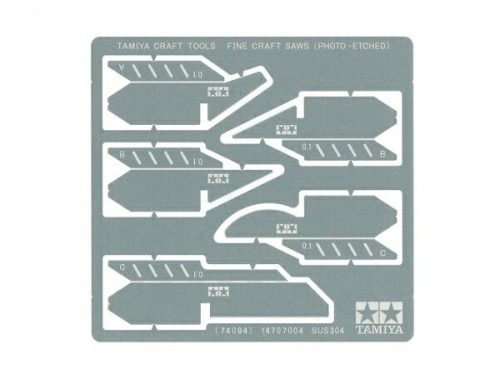 タミヤ(TAMIYA) 精密ノコギリ エッチング製 74094