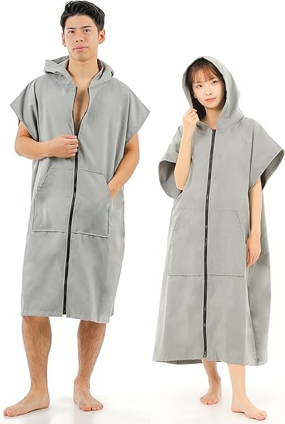 .reluxed U 薄手軽量コンパクトモデル サーフポンチョ