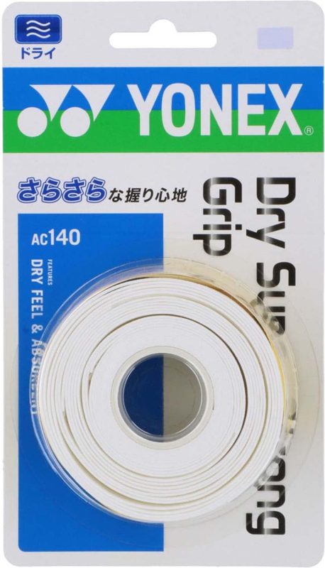 ヨネックス(YONEX) ドライスーパーストロンググリップ 3本入 AC140