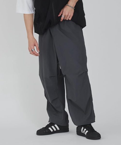 ウィゴー(WEGO) ナイロンイージーパンツ