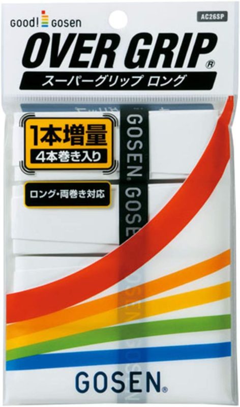 ゴーセン(GOSEN) スーパーグリップロング 4本入り AC26SP