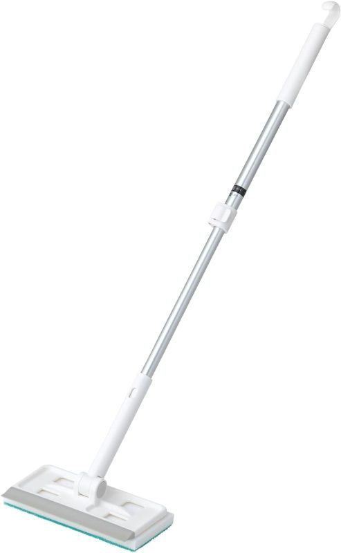 レック(LEC) 激落ちくん 凹凸床・天井ブラシ＆ワイパー 浴室用 伸縮タイプS01236