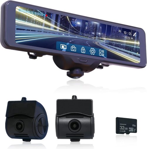 KEIYO ENGINEERING ミラー型ドライブレコーダー AN-R106