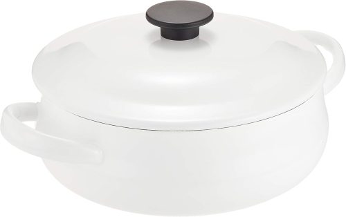 野田琺瑯(NODA HORO) 浅型キャセロール ルーク 25cm LK-25S