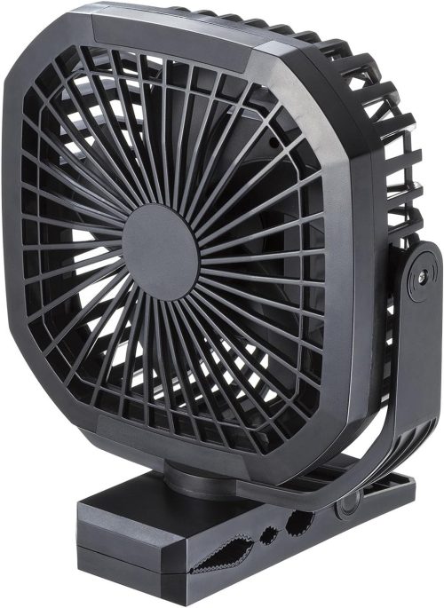 サンワサプライ(SANWA SUPPLY) USB扇風機 バッテリー充電式 FAN-USB1BK