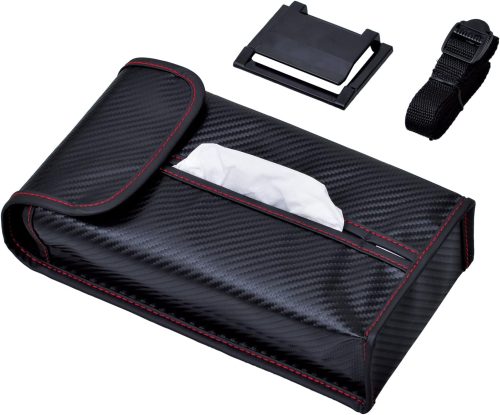 セイワ(SEIWA) 4WAYティシュカバー カーボン W846