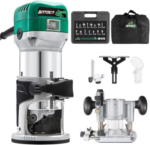 BATOCA 電動トリマー 10000-30000RPM