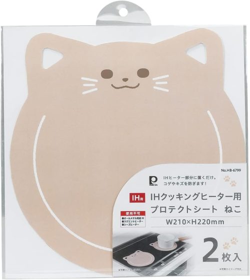 パール金属(PEARL METAL) IHクッキングヒーター用プロテクトシート ねこ 2枚入 HB-6799