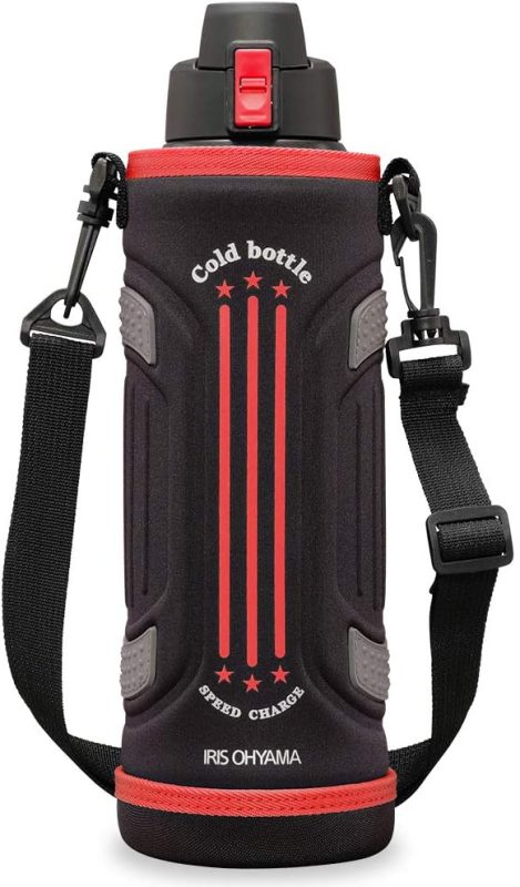 アイリスオーヤマ(IRIS OHYAMA) 水筒 1L キッズ ステンレスボトル DB-1000